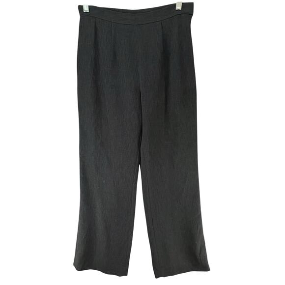 Kasper Pantsuit Set Women 4 Purple Tweed Blazer Gray Pants Office Siren Corpcore - Picture 9 of 16